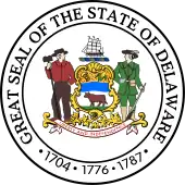 Official seal of Delaware