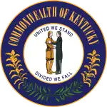 Official seal of Kentucky