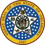 Official seal of Oklahoma