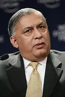 Shaukat Aziz(PML-Q) 19th, served 2004–2007  (1949-03-06) March 6, 1949 (age 75)