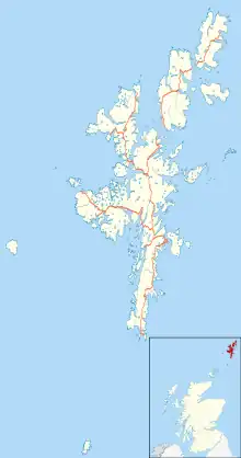 EGPB is located in Shetland