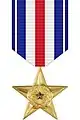 Silver Star for valor in the face of an enemy