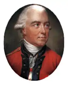 A painting of Sir Henry Clinton.