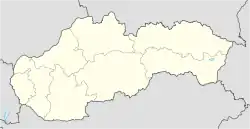 Kysak is located in Slovakia