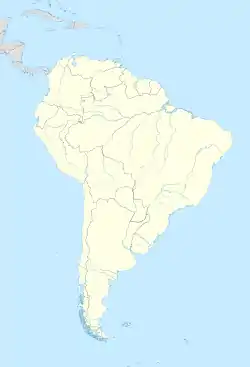 Rosario is located in South America