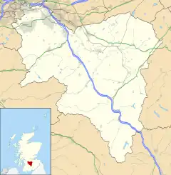 New Lanark is located in South Lanarkshire