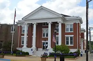 Spencer County Courthouse in Taylorsville.