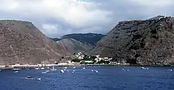 Jamestown, capital of Saint Helena