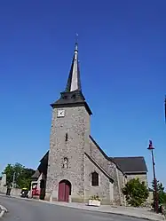 The church of Saint-Germain in Saint-Germain-le-Fouilloux