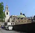 St. Stephen's Walbrook, exterior