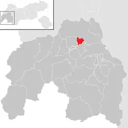 Location in the district