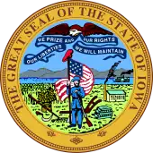 Official seal of Iowa