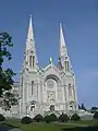 The Basilica of Ste Anne de Beaupré, Québec, Canada is famous for healing miracles.