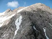 A mount of the Allgäu Alps in North Tyrol (Steinschartenkopf)