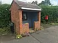 Disused bus stop