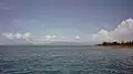 Sunda Strait between Java and Sumatra