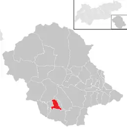 Location in the district