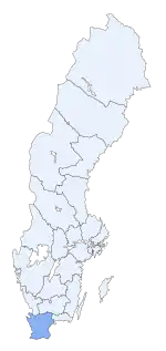 Official logo of Skåne County