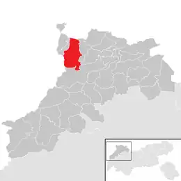 Location in the district