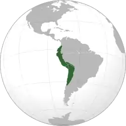 The Inca Empire at its bigest size c. 1525