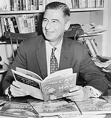 Dr. Seuss in 1957