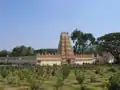 Mandir at Mysore Palace, Southern India.