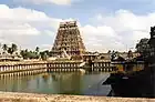 The Nataraja Mandir, Chidambaram, Tamil Nadu, India.