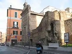 Roman temple in Chieti.