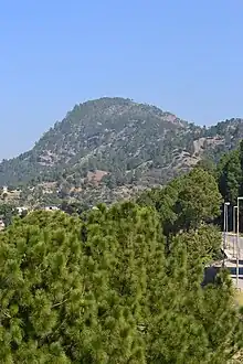 Tilla Charouni, the highest peak beside Islamabad