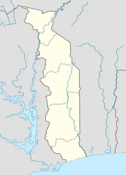 Kpalimé is located in Togo