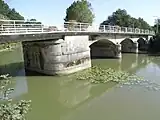 Bridge in Tonnay-Boutonne.