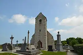 The church of Saint-Martin in Tonneville