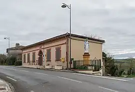 The town hall in Monblanc