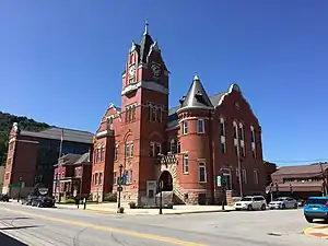 Tucker County Courthouse in Parsons