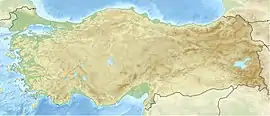 1668 North Anatolia earthquake is located in Turkey