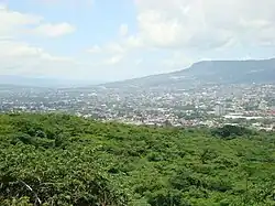 View of the city from the northwest