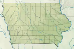 Des Moines is located in Iowa