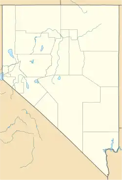 Tonopah is located in Nevada