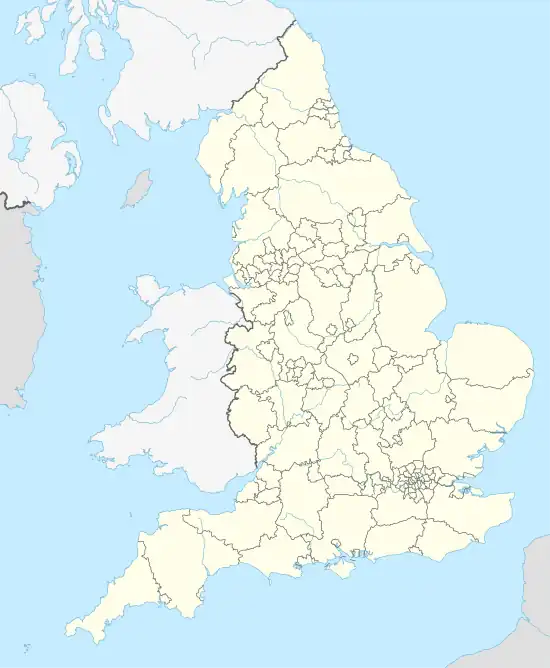 2021–22 Premier League is located in England