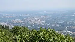 Varese views from Campo dei Fiori