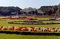 View of the Great Parterre on to the Gloriette.