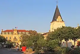 Sunset over Vénissieux