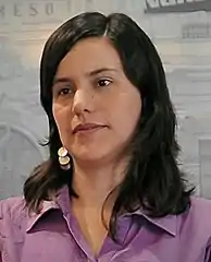 Former CongresswomanVerónika Mendoza(Together for Peru)