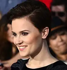 Roth at the film premiere of Divergent in California on March 18, 2014