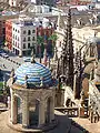 View from inside of La Giralda.