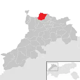 Location in the district