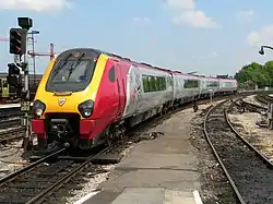 A Class 220 Voyager at Bristol.