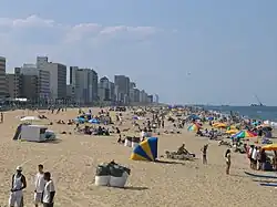 Virginia Beach from the pier