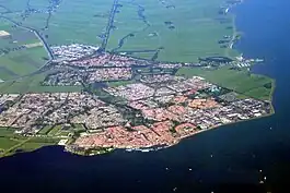 View of Edam-Volendam