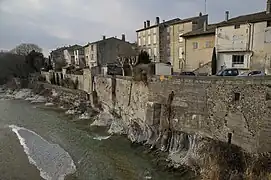 The Drôme in Aouste-sur-Sye.